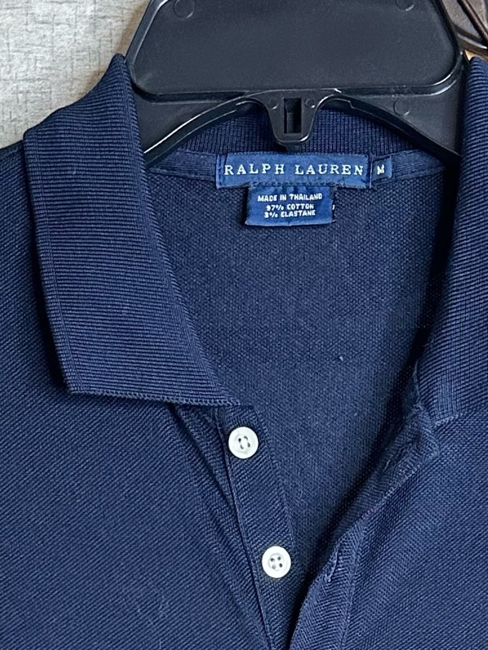 Ralph Lauren Navy Polo Maxi Dress with embroidered Pony. - Picture 6 of 7